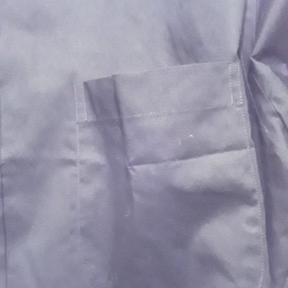 Croft&Barrow Mens Blue button down long sleeve dress shirt size Large NWT - Picture 6 of 8